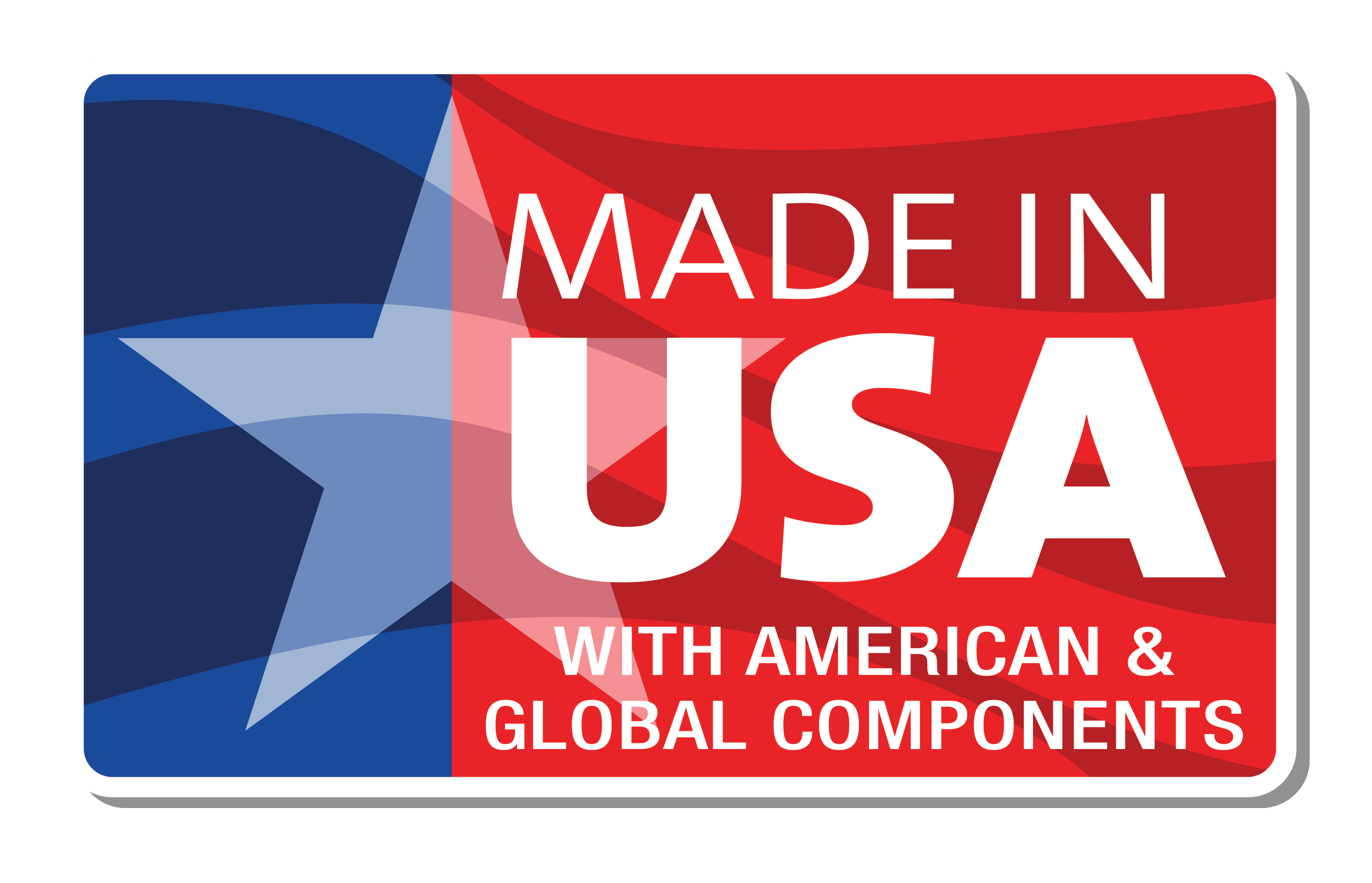 Made in the USA with American and Global Components