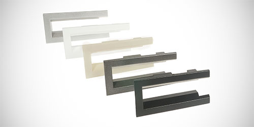 Window Shade Hardware - U Channel Cap